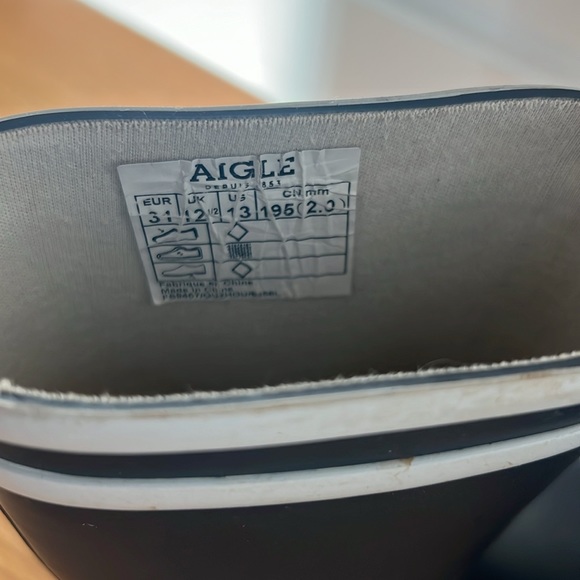 Aigle rain boots -  size EU31 - Picture 5 of 7